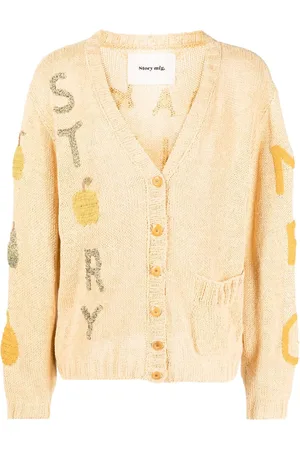 Story Twinsun cardigan med applikeret detalje