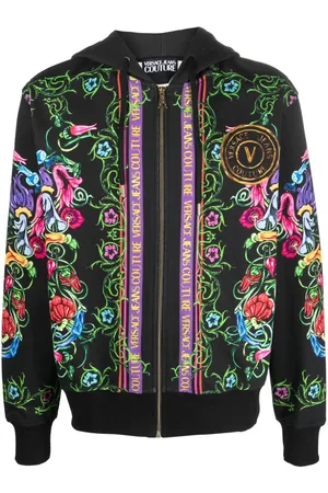 VERSACE Hættetrøje med baroktryk