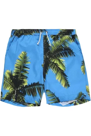 BLUE SKY INN Badeshorts med palmetryk