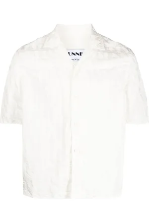 SUNNEI Skjorte med korte ærmer og monogram
