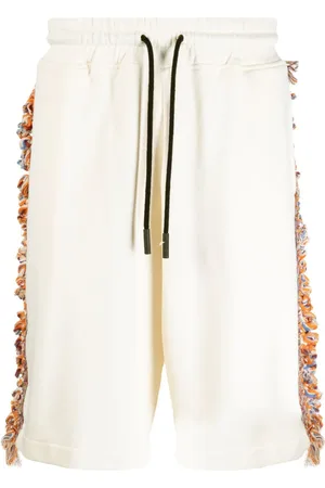 MARCELO BURLON Kasket med frynset detalje
