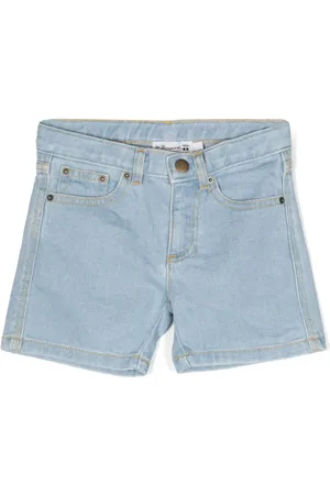 BONPOINT Denimshorts med broderet logo