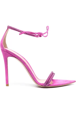Gianvito Rossi Montecarlo sandaler med krystaludsmykning