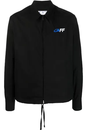 OFF-WHITE Exact Opp hybrid-skjorte med lynlås
