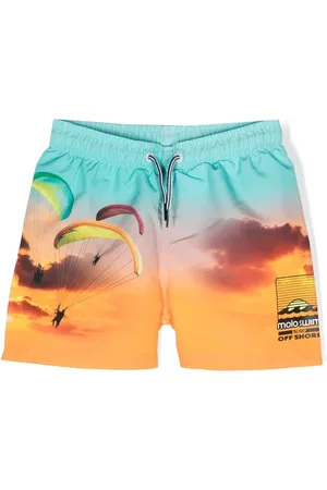 Molo Badeshorts med grafisk tryk