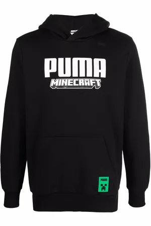 PUMA Minecraft hættetrøje med logotryk