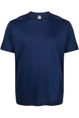 MAZZARELLI Kortærmet T-shirt med rund hals