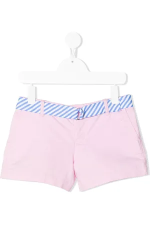 Ralph Lauren Shorts med striber og bælte