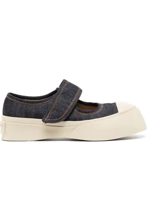 Marni Mary Jane sandaler i denim