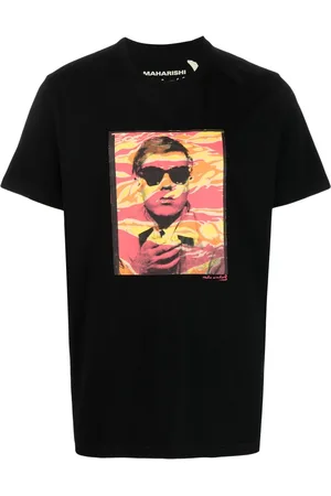 Maharishi Mænd Kortærmede - Warhol Polaroid Portrait T-shirt