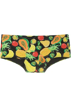 AMIR SLAMA Badeshorts med frugttryk