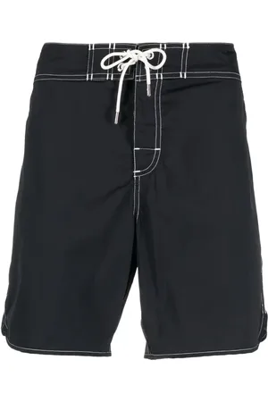 Jil Sander Badeshorts med kontrastsyninger