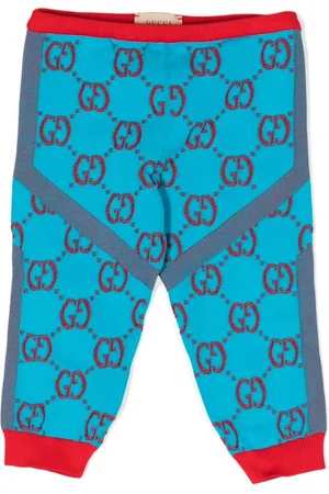 Gucci Strikkede leggings med GG-logo