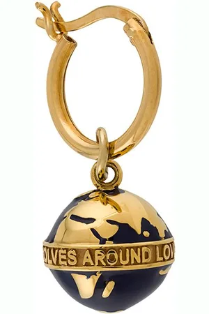 TRUE ROCKS Globe hoop-ørering