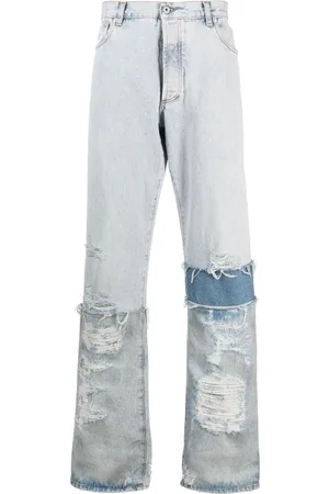 Heron Preston Denimjeans med flere paneler