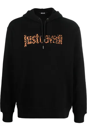 Roberto Cavalli Hættetrøje med logotryk