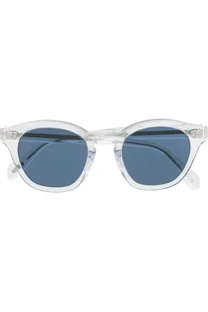 Oliver Peoples Runde solbriller med tonet glas