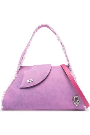 GCDS Mellemstor Comma tote i denim