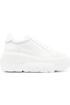 Casadei Nexus 75mm sneakers med plateausål