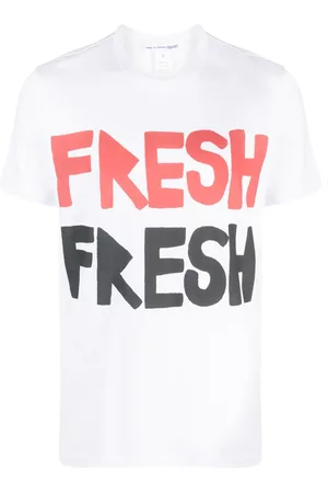 Comme des Garçons T-shirt med Brett Westfall-tryk