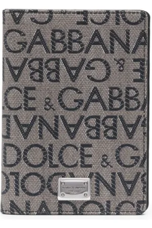 Dolce & Gabbana Kortholder i jacquard med logo