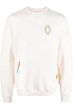 MARCELO BURLON Sweatshirt med broderet logo