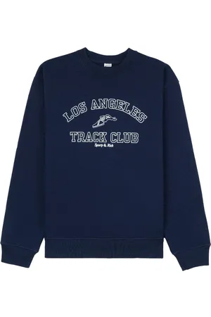 Sporty & Rich Track Club sweatshirt med rund hals