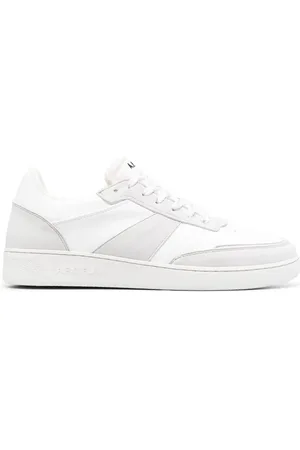 A.P.C. Ensfarvede low-top sneakers