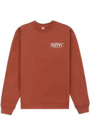 Sporty & Rich Upper East Side sweatshirt med logotryk