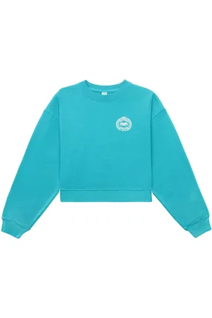 Sporty & Rich Cropped NY Country Club sweatshirt