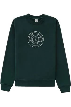 Sporty & Rich Sweatshirt med våbenmærke