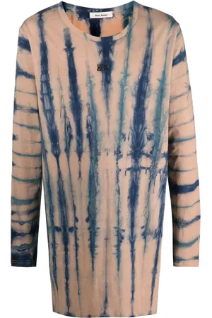 WALES BONNER Oversize T-shirt med batiktryk