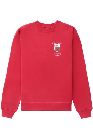 Sporty & Rich Athletic Team sweatshirt med rund hals