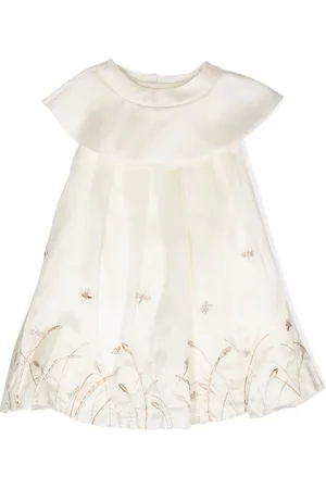 SHATHA ESSA Organza-kjole med broderet design