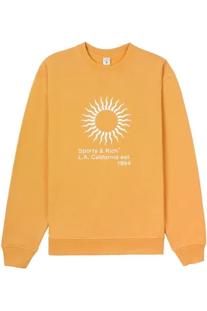 Sporty & Rich Sweatshirt med rund hals og logo