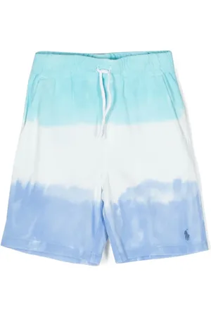 Ralph Lauren Shorts med snoretræk i taljen og batiktryk