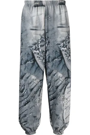 Natasha Zinko Joggingbukser med denimtryk