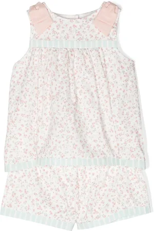 PATACHOU Shortssæt med blomstertryk