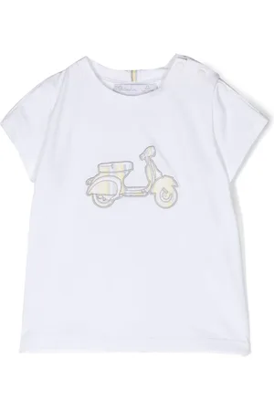 PATACHOU T-shirt med motorcykel-mærke