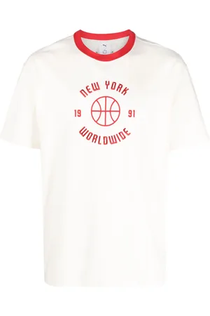 PUMA X Rhuigi T-shirt i bomuld med grafisk tryk