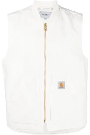 Carhartt Vest i økologisk bomuld med logomærke