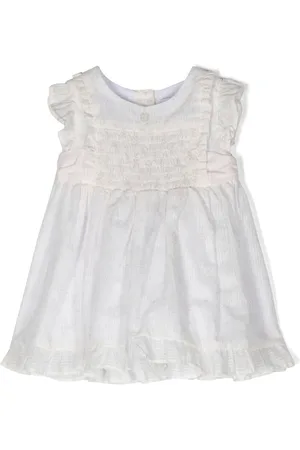 PATACHOU Smock-kjole med blomstertryk