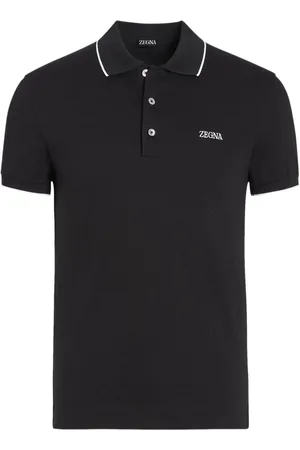 Ermenegildo Zegna Polo med broderet logo
