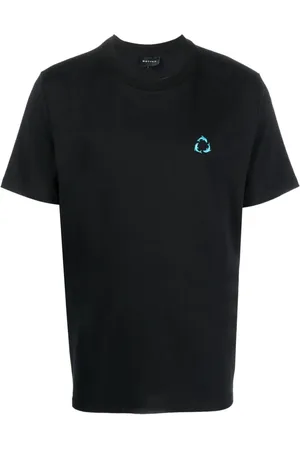 Botter T-shirt med rund hals og slogantryk