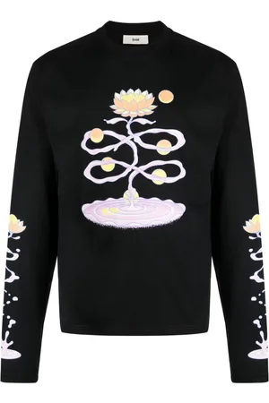 Kennel & Schmenger Sweatshirt i jersey-strik med grafisk tryk