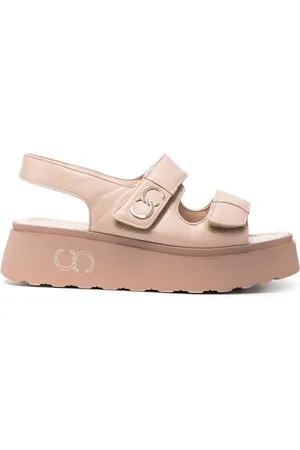 Casadei Plateau-sandaler med dobbelt rem
