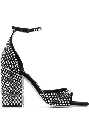 PARIS TEXAS Holly Fiona 100mm sandaler i ruskind