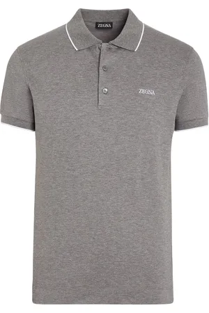 Ermenegildo Zegna Polo med broderet logo