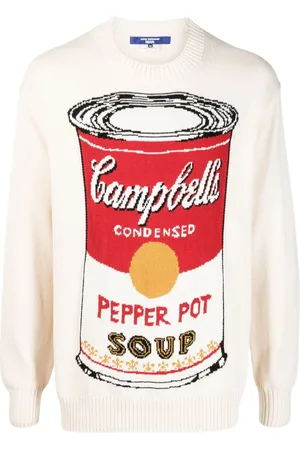 JUNYA WATANABE T-shirt med Campbell Soup-tryk