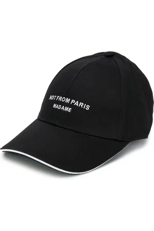 Drôle de Monsieur Baseball-kasket med tekst-tryk